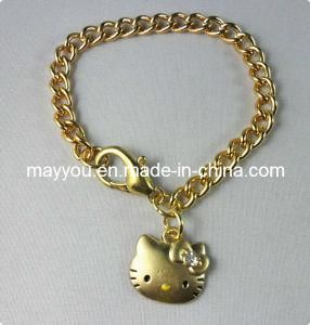Hello Kitty Fashion Jewelry- Hello Kitty Metal Chain Bracelet