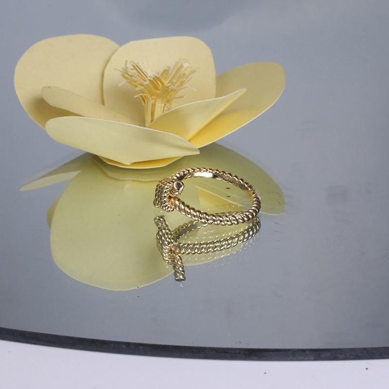 Fashion Accessories 925 Silver Gold Plated High Quality Hot Sale Fashion Jewelry Trendy 2022 Ring for Women