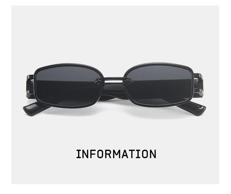 Sunglasses Personality Small Frame Net Celebrity Sunglasses Female Jumping Di K Song Cool Glasses