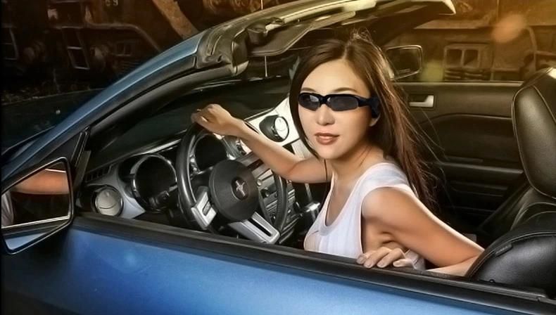 Smart Bluetooth Sunglasses Headphone Polarized Wireless Cycling Bluetooth Sunglasses