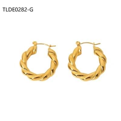 Manufacturer Custom Woman Earring, Stainless Steel High Quality Earring, 18K Gold Plated Women Earring 2022 Earring