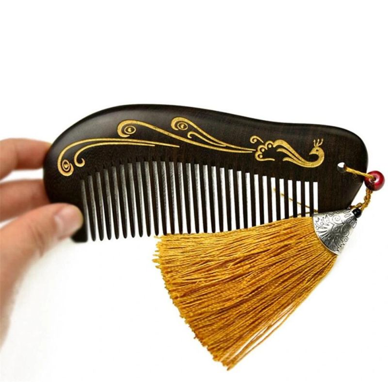 Hot Selling Cute and Funny Wooden Comb
