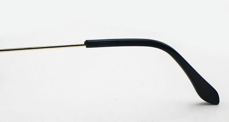 New Custom Logo Ready Funny Metal Frame Unisex Sunglasses