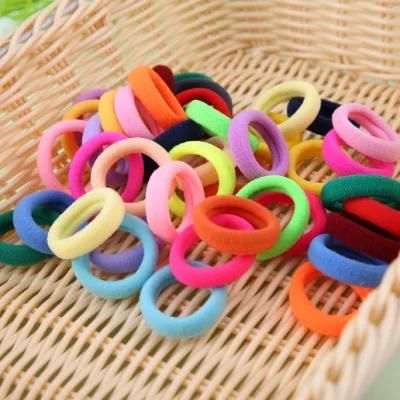 Multicolor Soft Elastic Kids Girl Tie Hair Band