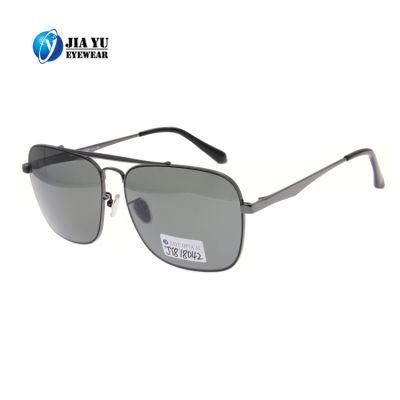 Hot Selling Rectangular Polarized New Popular Durable Metal Unisex Sunglasses