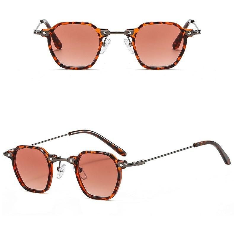 (13 color) ! ! ! Minimum Order Quantity Small Frame Personality Hip-Hop Custom Sunglasses