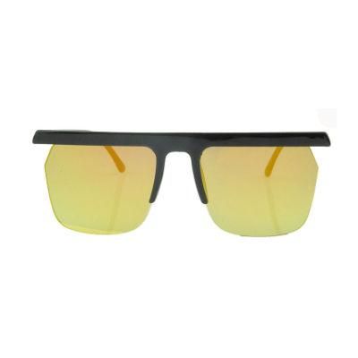 2018 Classical Half Frame Flat Lens Sunglasses