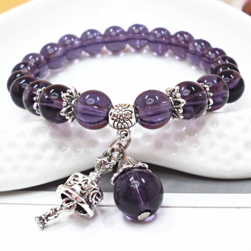 Fashion Jewelry Corlorful Crystal Strings Chalcedony Bracelets