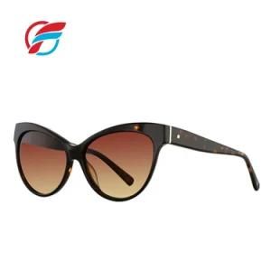 Promotional Fashion Luxury Brand Trendy Shades Oversize Cat Eye Sunglasses