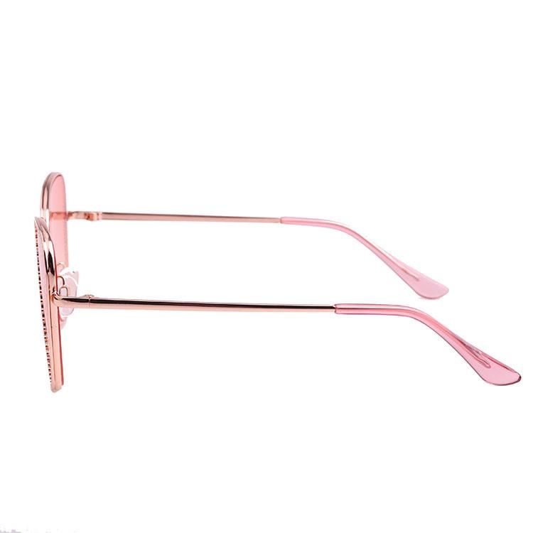 2019 Butterfly with Decoration Fashion Metal Sunglasses
