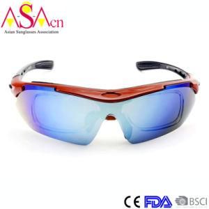 Fashion Exchangeable Temple Sports Tr90 Sunglasses with Inside Optical Frames Xiamen