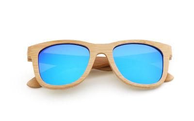 Eco-Friendly Bamboo and Wooden Frame Tac with Mirror Sunglasses