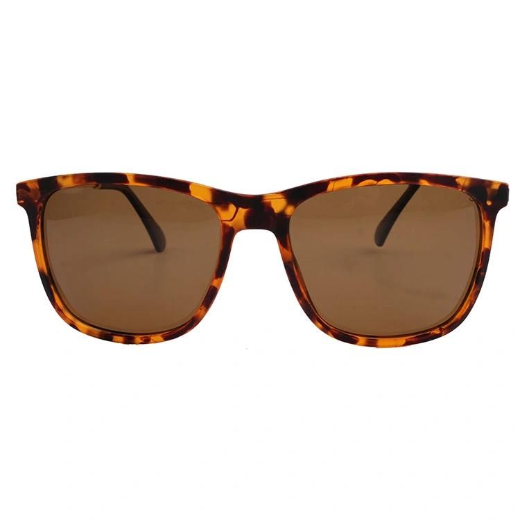 PC Frame Metal Tips Style Eyes Fashion Shades UV Sunglasses for Men
