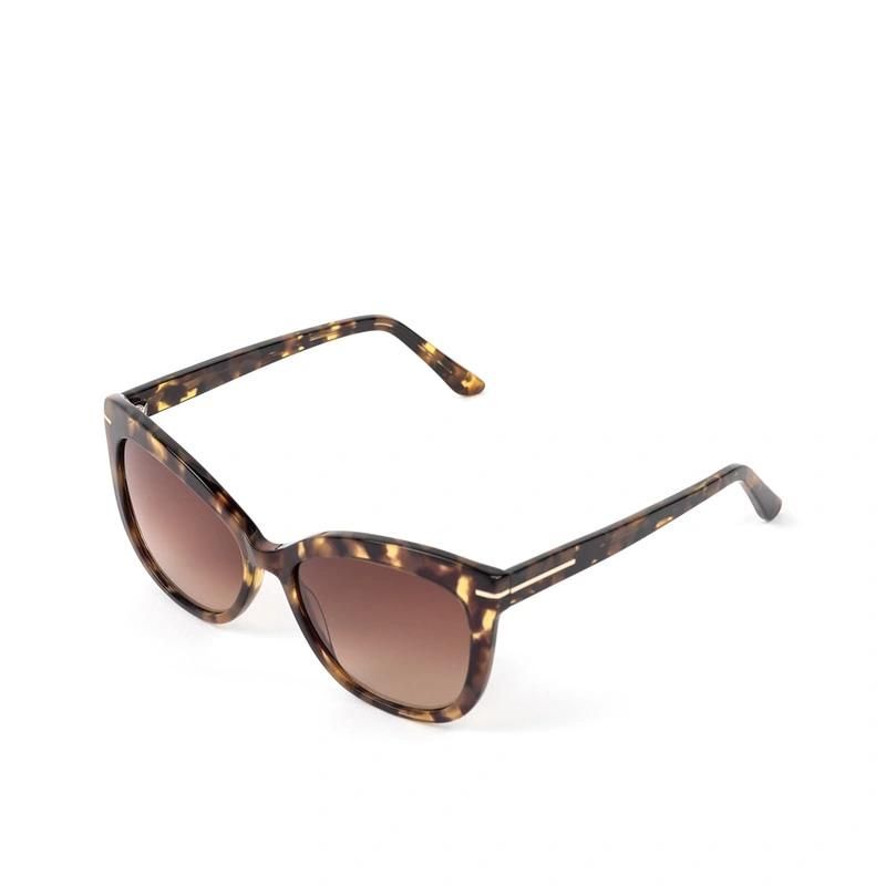 Wholesale Circle Cat Eye Vendors Women Woman Safety Stock Custom Sticker UV400 Polarized Protection Fashionable Glasses Acetate Cool Sunglasses
