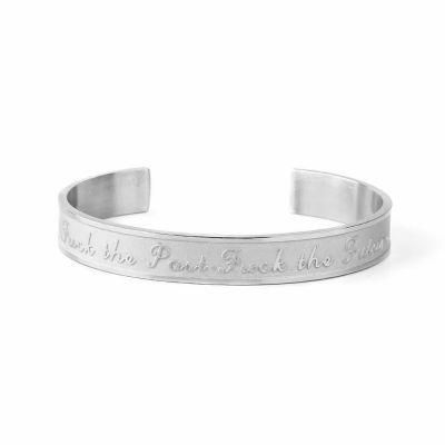 Hot Sale Fashion Bracelet Opening Gold Silver Plated Cuff Bangle for Women