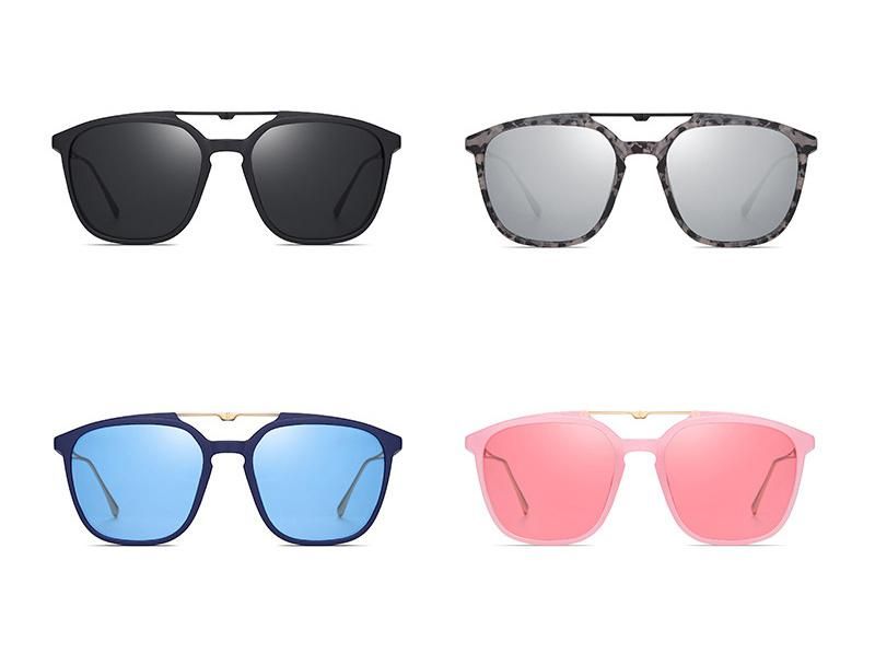 Fashion High Quality Retro Vintage Round Clip Men Woman Women Polarized Sunglasses 3325