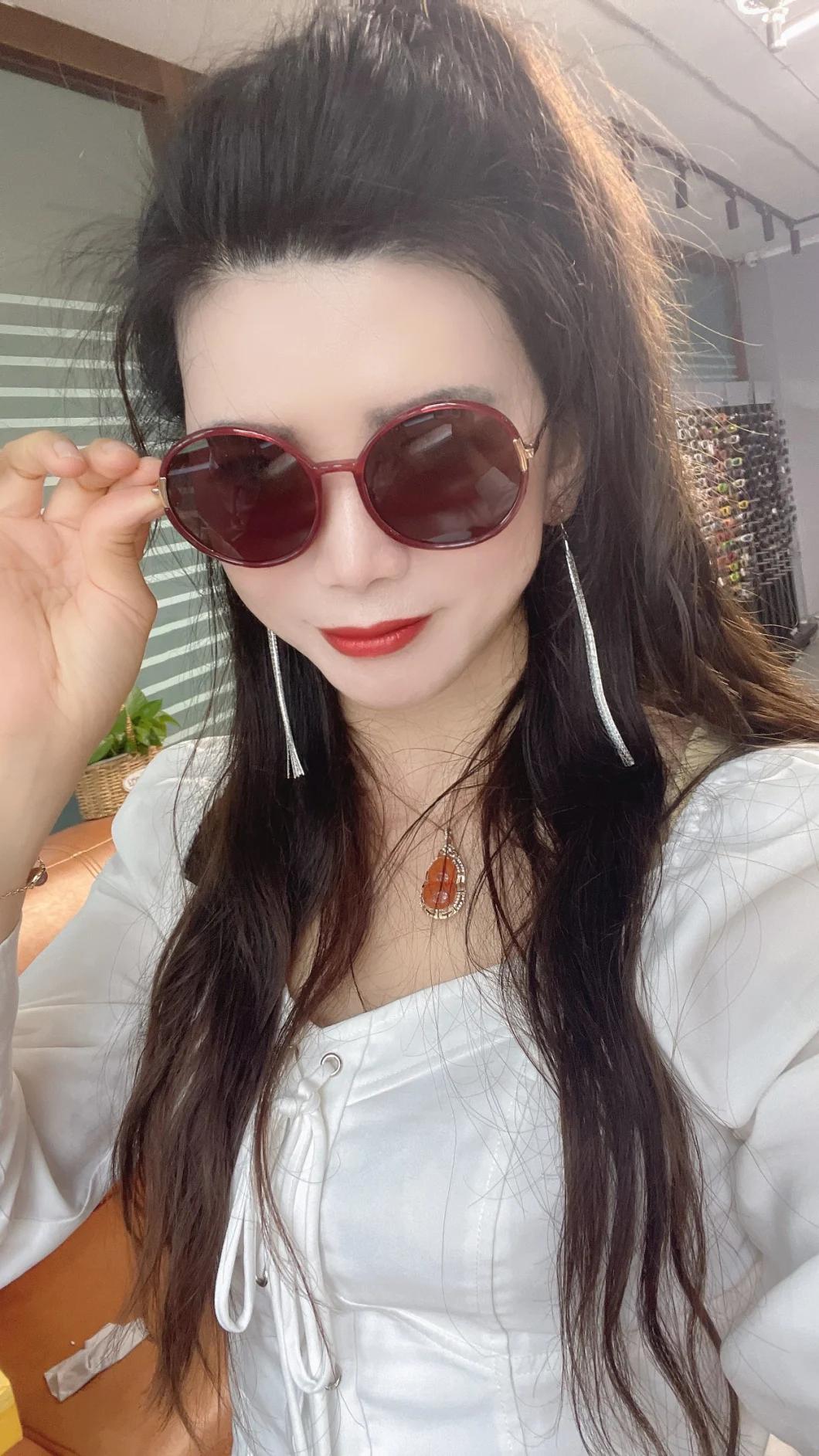 Mzhs220309 Women Round Shape Fashion Polarized Best Selling Polarized Sunglasses