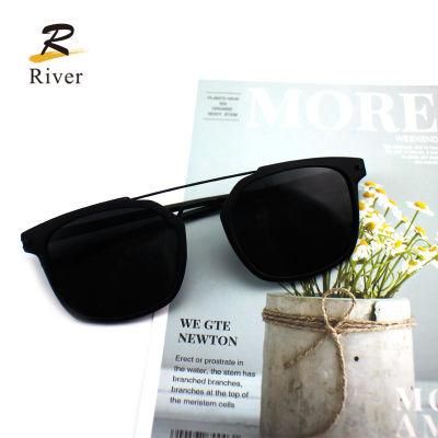 Simple Design Popular Metal Frame Wholesale Polarized Men Sunglasses