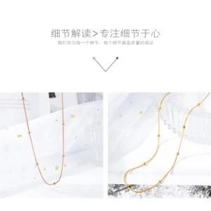 Fashion Jewelry Adjustable Women Stainless Steel Chain&#160; Necklace&#160;