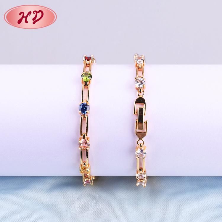Fashion Multicolor Imitation Jewelry Bracelet for Lady