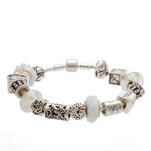 Silver Bracelet for European Charm Bead (M81)