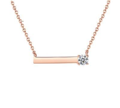 European Fashion Jewellery Diamond Necklace for Women
