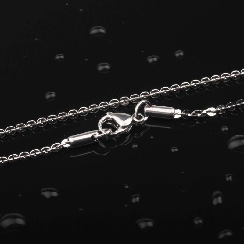 Hot Selling Jewelry Stainless Steel Round Boston Chain Ladies Necklace