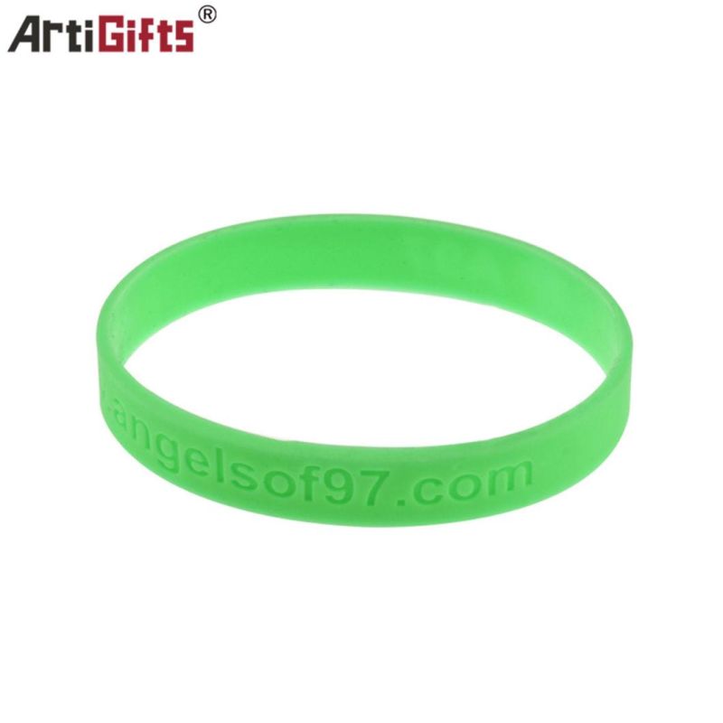 Promotional Customized Logo Bracelet Silicone Slap Bracelet