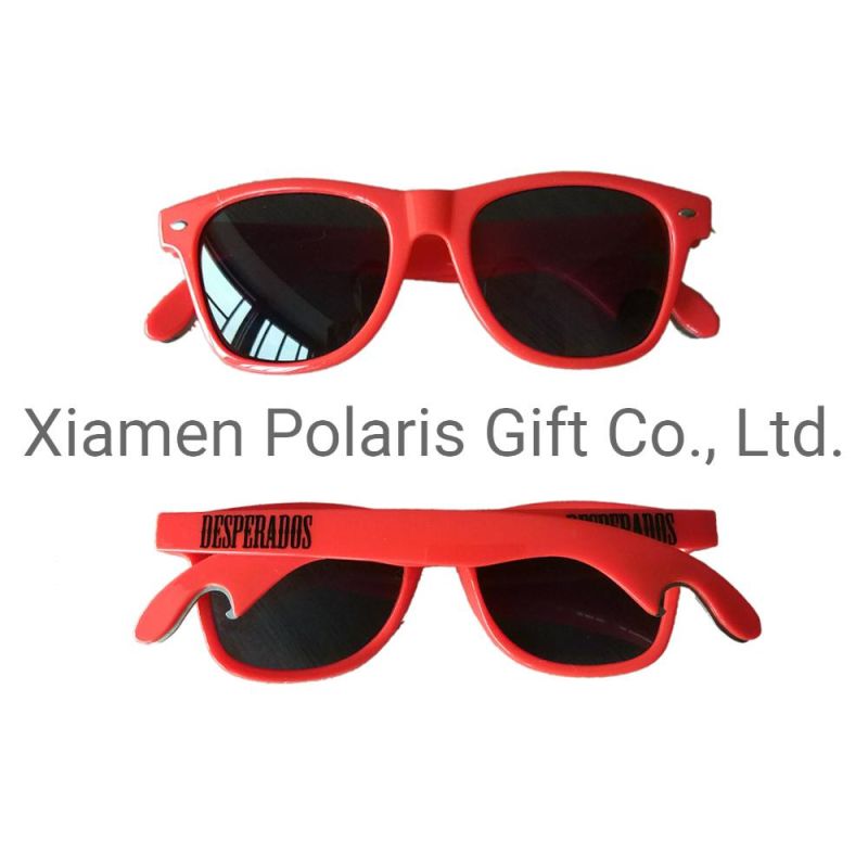 Personalized Promotional UV400 Sunglasses with Bottle Opener