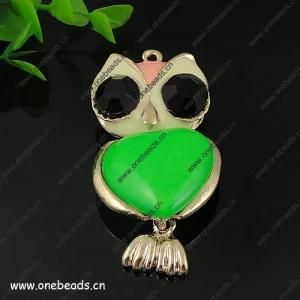 Fashion Zinc Alloy Enamel Pendant (PXH-5081D)