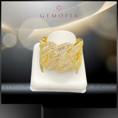 Stirling Ring Hiphop Jewelry Rings for Men