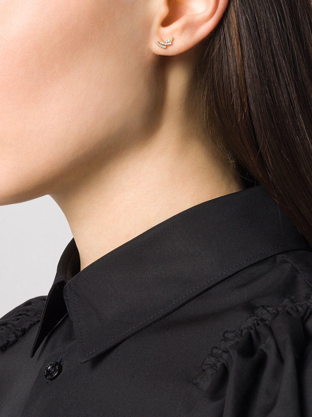Fashion Simple Set Zirconia Plating Earrings Jewelry