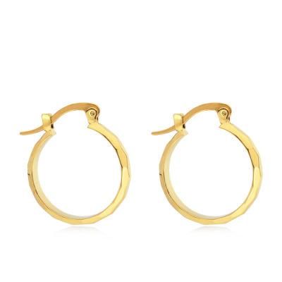Ladies Copper Circle Earrings in Stock Wholesale