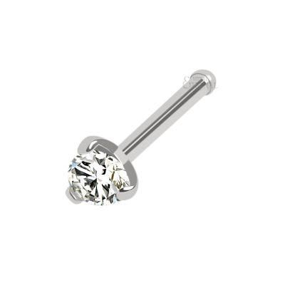 Eternal Metal ASTM F136 Titanium Cubic Zircon Nose Ring Jewelry Piercing