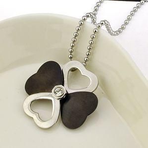 Lucky Stainless Steel Fashion Jewelry Necklace (PX8205)