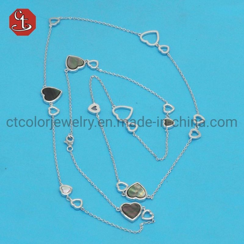 925 Sterling Silver Bracelet Heart Shape Bracelet Fashion Jewelry