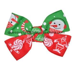 Hair Clip Hair Bow for Christmas Decoration