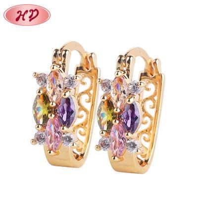 Wedding Anniversary Gifts 18K Rose Gold Women Long Earing for Sale