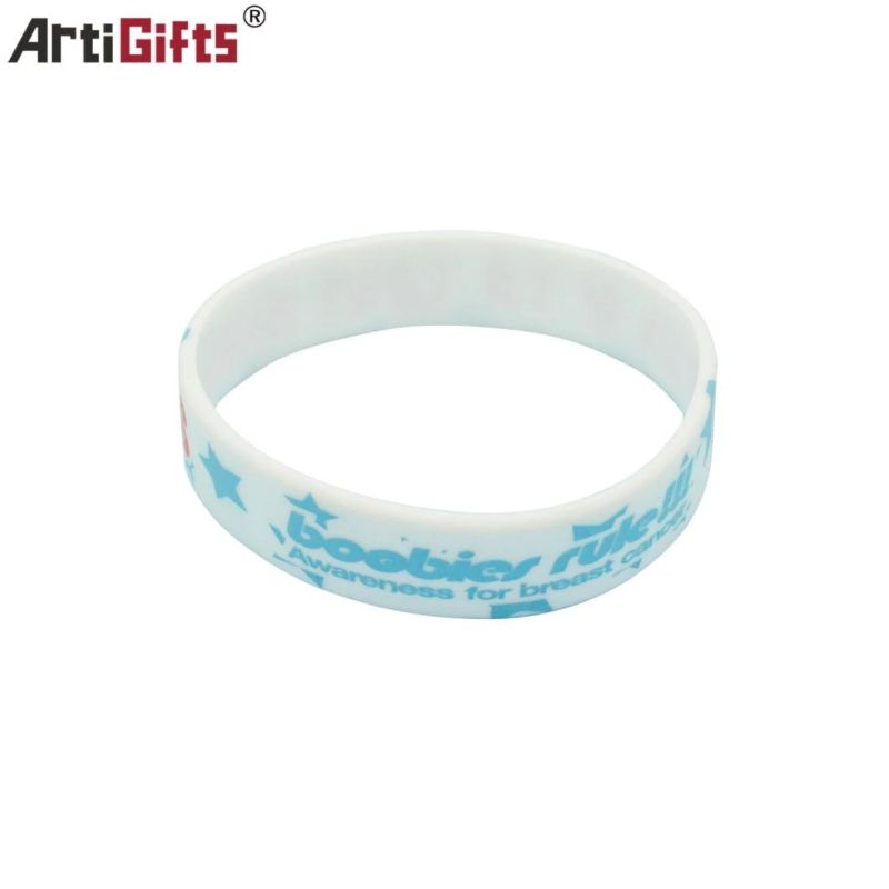 Hight Quality Brazll Silicone Bracelet with Colors