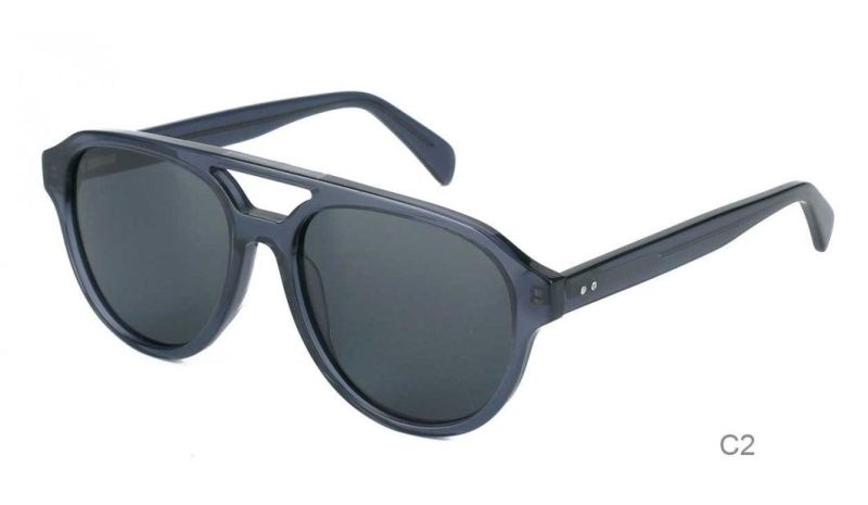 Custom New Design Acetate Women Men Sunglasses 2021 Hot Style Polarized Sunglasses