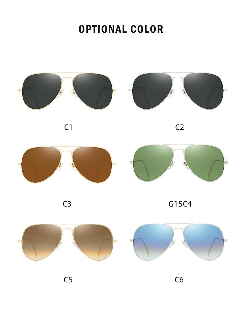 2021 Hot Selling Sunglasses Wholesale Cheap Price Men Fashion Stainless Steel Metal Sun Glasses