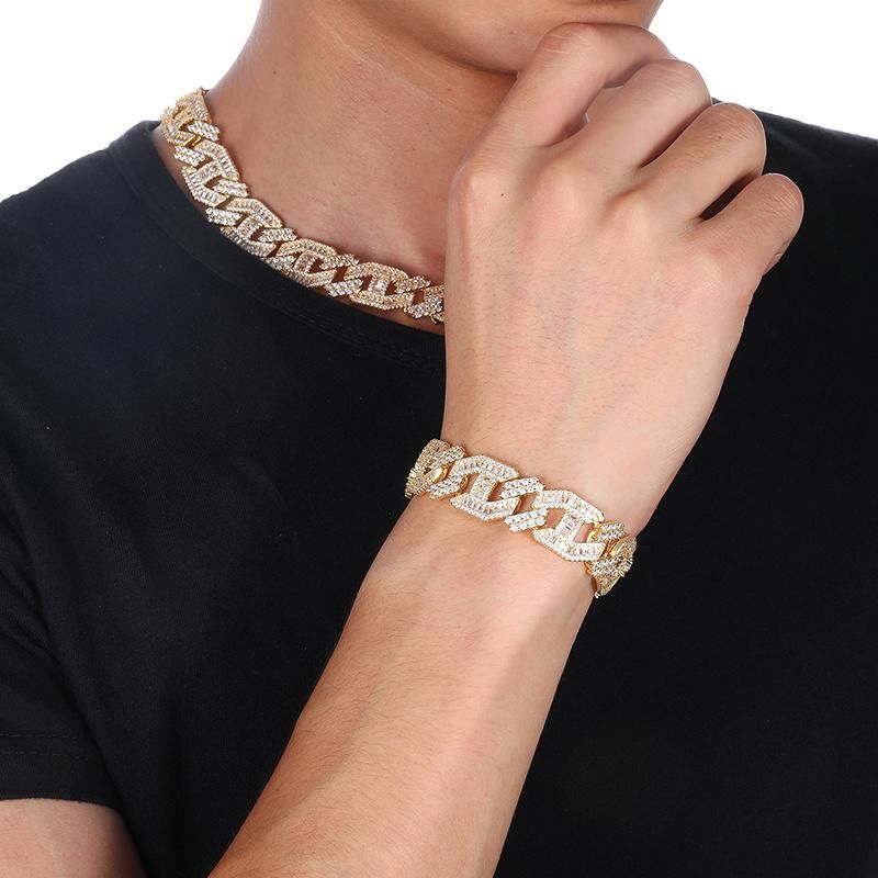 Gold Diamond Necklace Circle AAA Zircon Necklace