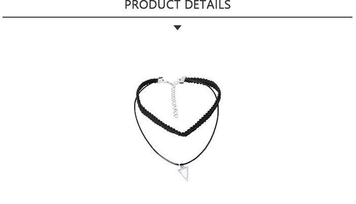 Good Quality Fashion Jewelry Choker Fabric Necklace