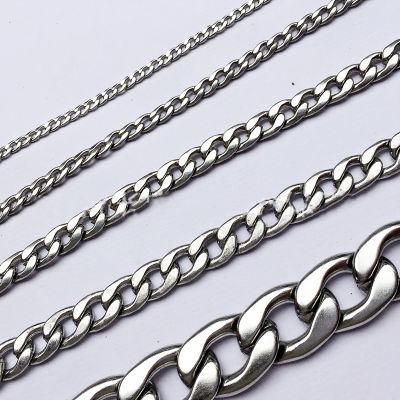 Stainless Steel Nk Chain Necklace Crude Chain Necklace for Men Women Jewelry