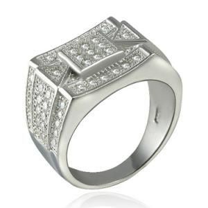 Fashion Jewelry 925 Silver Men Ring