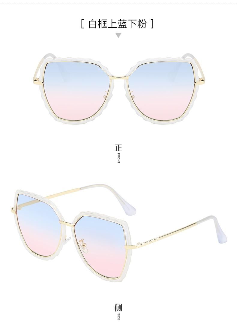 Oversized Display Transparent Sunglass for Guys Sunglasses