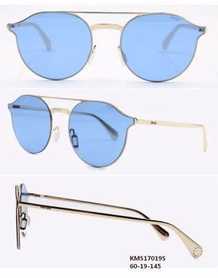 Metal Sunglasses Hot Selling Lady&prime;s Sunglasses (KMS17019S)