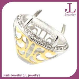 Hot Sale Stainless Steel Indonesia Gem Ring for Men