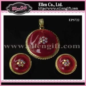 Fashion Pendant and Earring Set