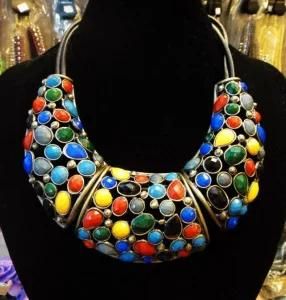 Zinc Alloy Big Fashion Jewelry with Fully Stones (bdf9u887)